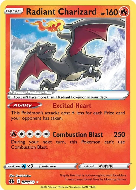 Radiant Charizard 020/159