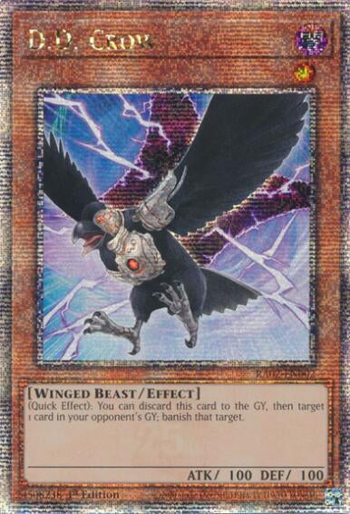 D.D. Crow - RA02-EN002 - Quarter Century Secret Rare