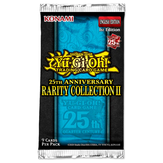 25th Anniversary Rarity Collection II 1st Edition Booster Pack