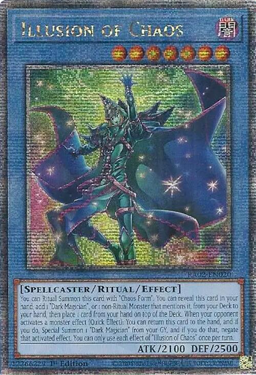 Illusion of Chaos - RA02-EN020 (Quarter Century Secret Rare)