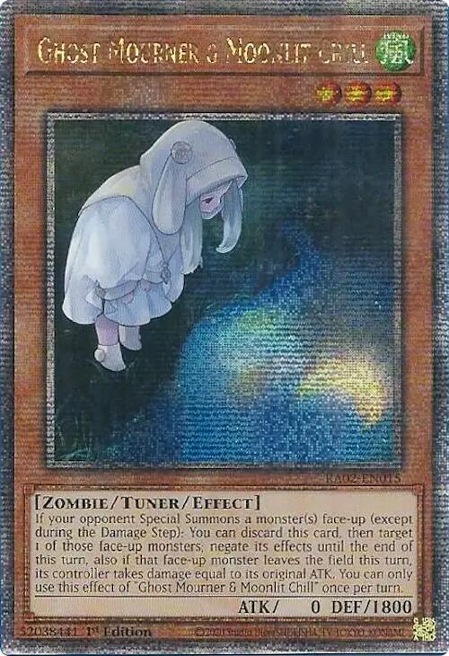 Ghost Mourner & Moonlit Chill - RA02-EN015 (Quarter Century Secret Rare)