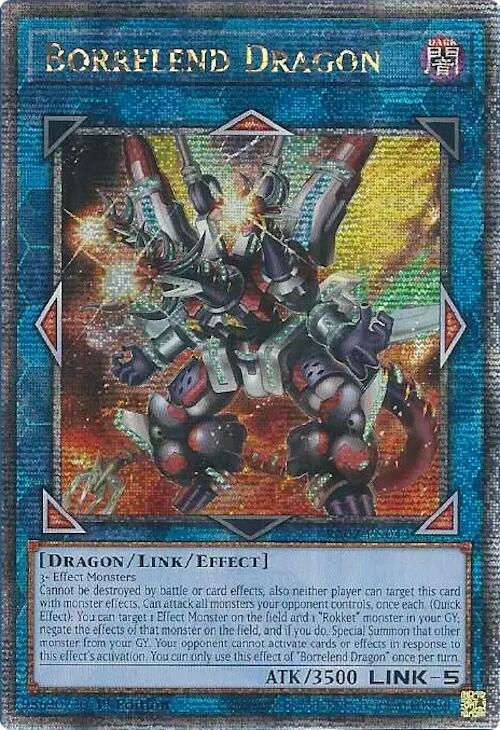 Borrelend Dragon - RA02-EN43 (Quarter Century Secret Rare)