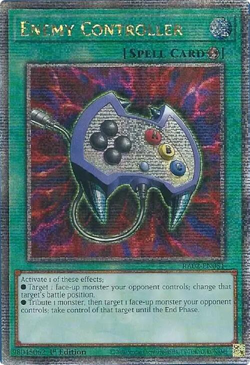 Enemy Controller RA02-EN051 (Quarter Century Secret Rare)