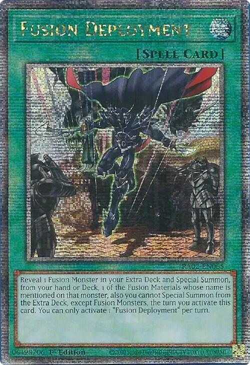 Fusion Deployment - RA02-EN065 (Quarter Century Secret Rare)