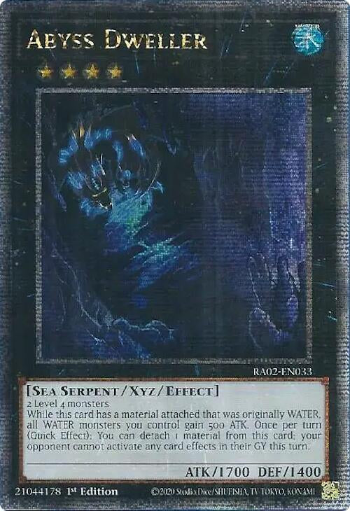 Abyss Dweller - RA02-EN033 (Quarter Century Secret Rare)