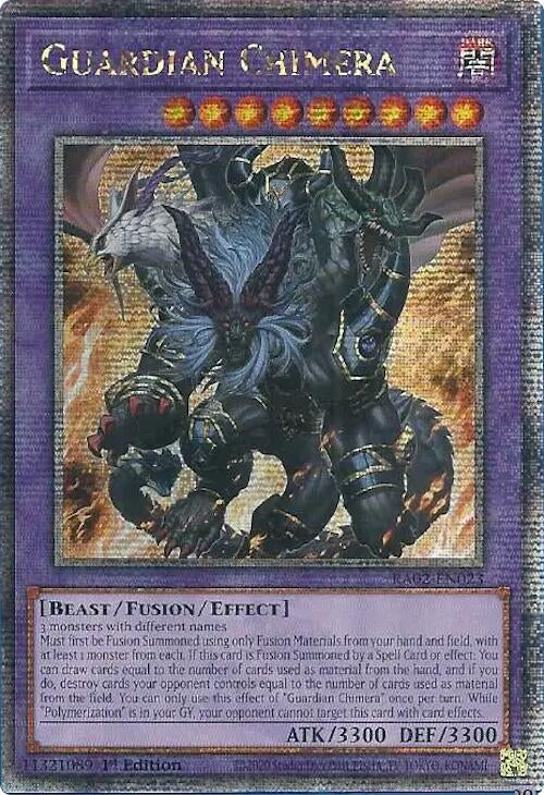 Guardian Chimera - RA02-EN023 (Quarter Century Secret Rare)