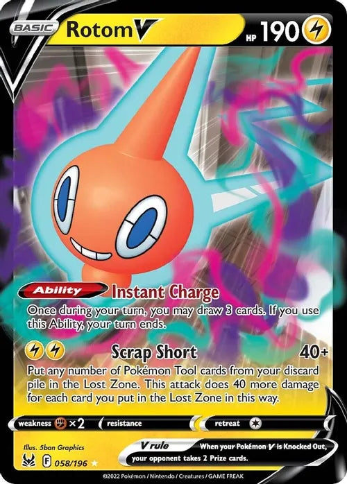 Rotom V 058/196