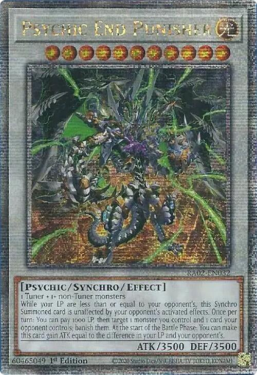 Psychic End Punisher - RA02-EN032 (Quarter Century Secret Rare)