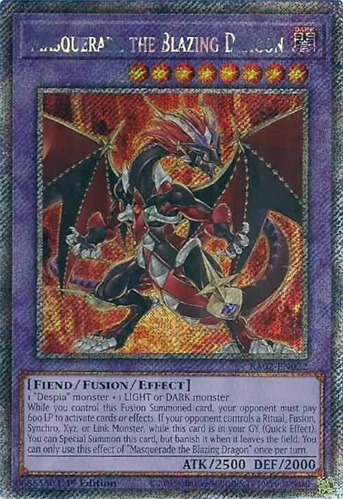 Masquerade the Blazing Dragon - RA02-EN022