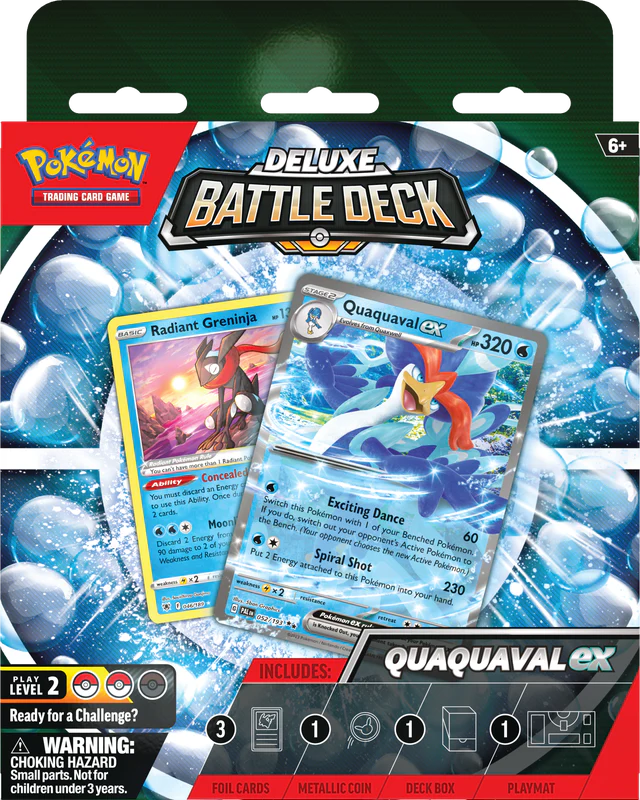 Pokémon TCG: Deluxe Battle Deck - Quaquaval EX