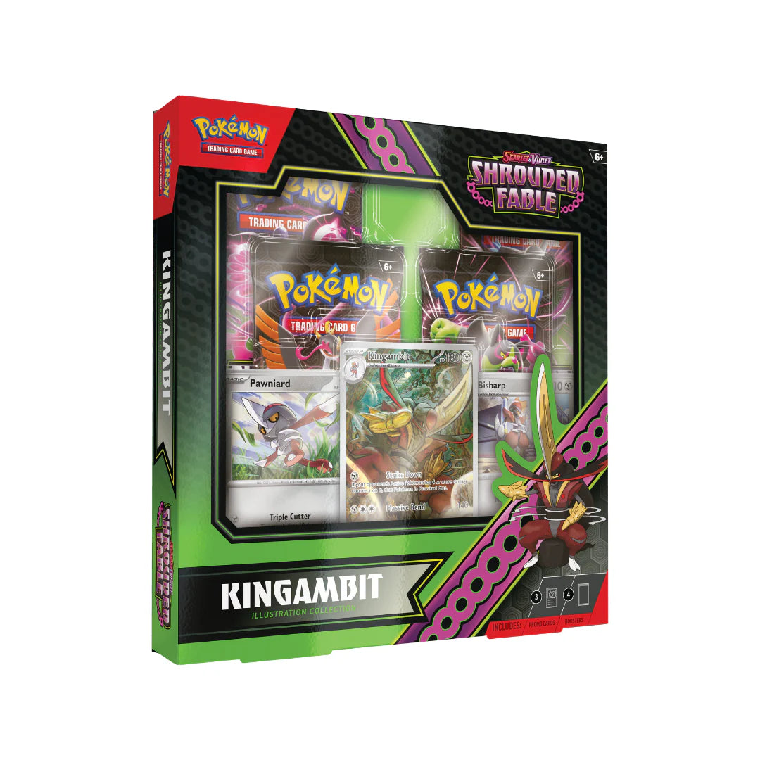 Pokémon TCG: Scarlet & Violet - Shrouded Fable - Illustration Collection - Kingambit