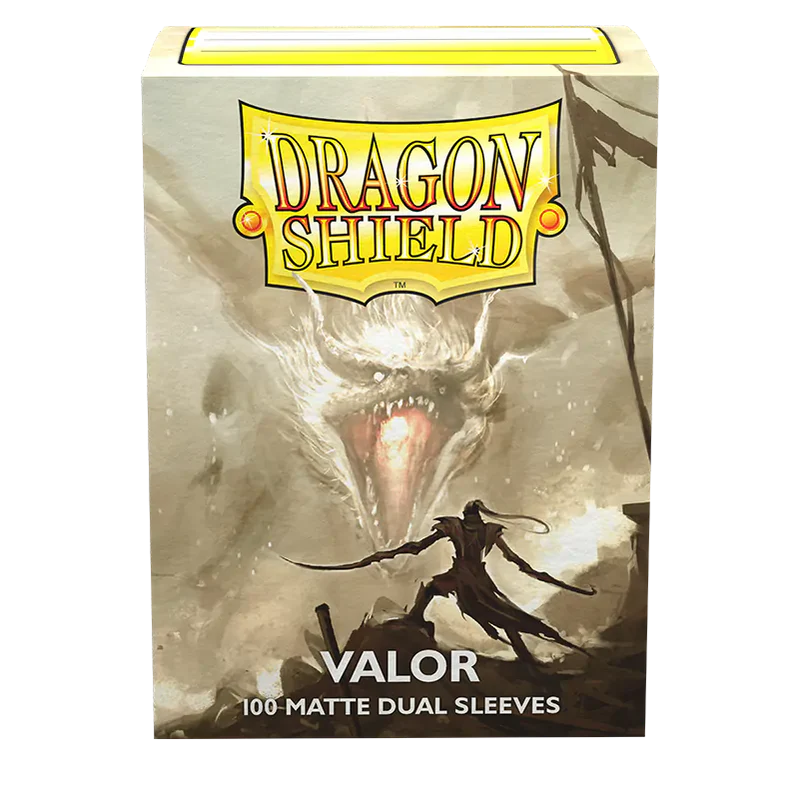 Dragon Shield Matte DUAL: Valor (Ivory) 100