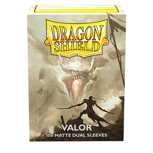 Dragon Shield Matte DUAL: Valor (Ivory) 100