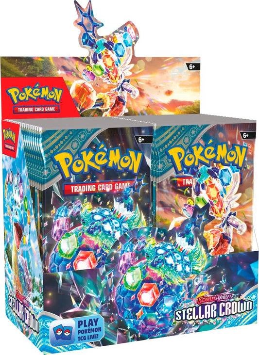 Pokémon TCG: Scarlet & Violet - Stellar Crown - Booster Box