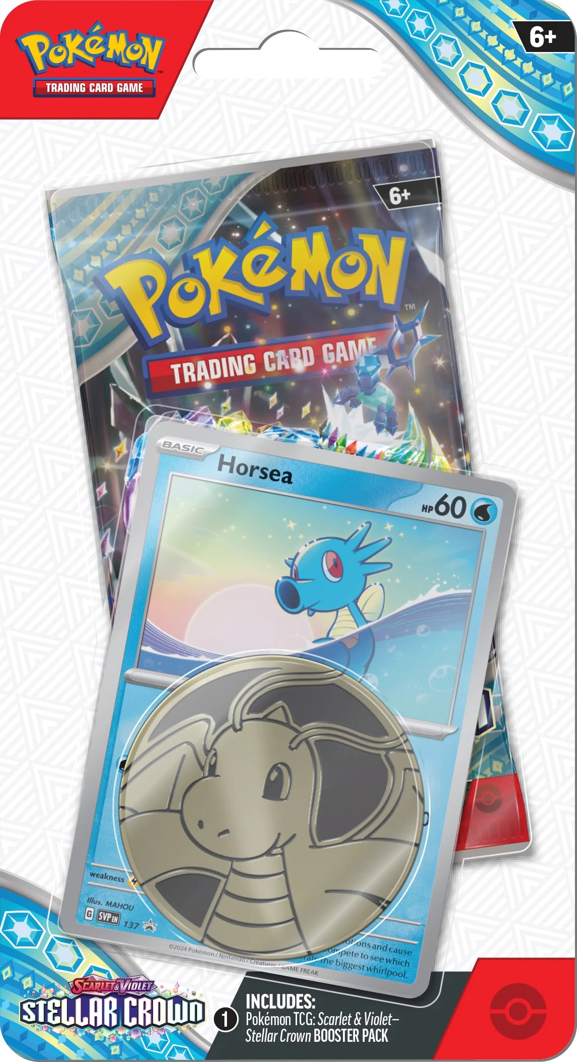 Pokémon TCG: Scarlet & Violet - Stellar Crown - Single Pack Blister - Horsea