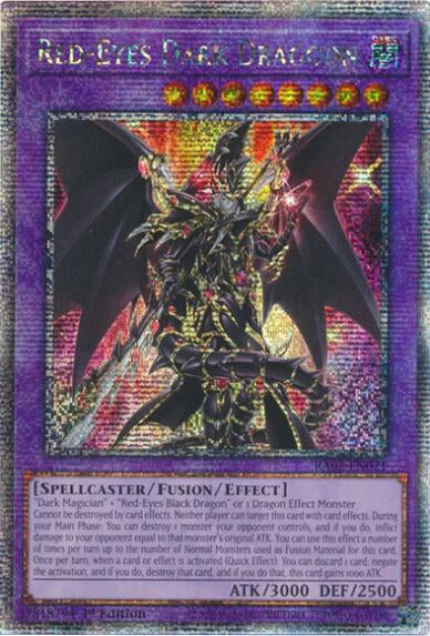 Red-Eyes Dark Dragoon - RA02-EN021 (Quarter Century Secret Rare)