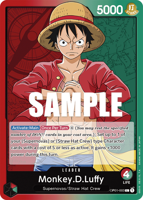 Monkey.D.Luffy - OP01-003