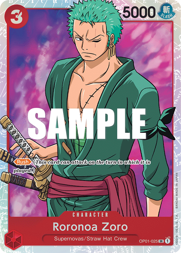 Roronoa Zoro - OP01-025