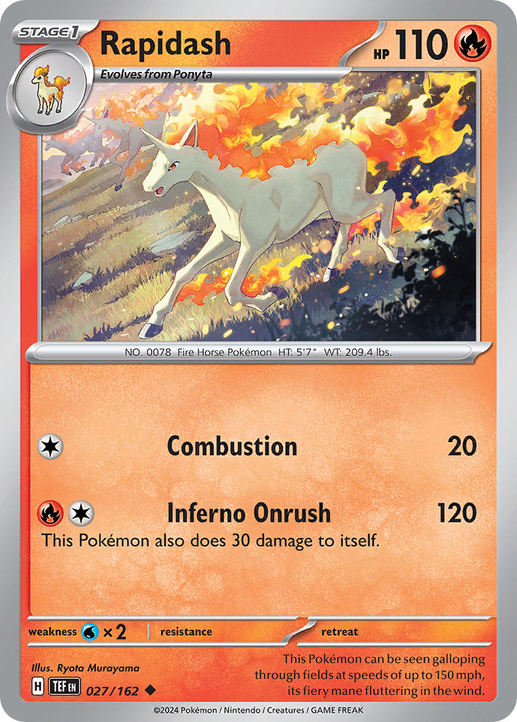 Rapidash 027/162